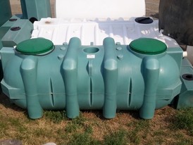 Polyethylene RKS 1000LP Septic Tank