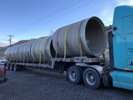 8ft Diameter Fiber-Composite Pipe/Culverts