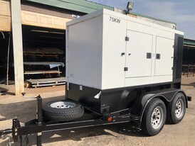 John Deere 75 kW 277/480 Volt Diesel Generator