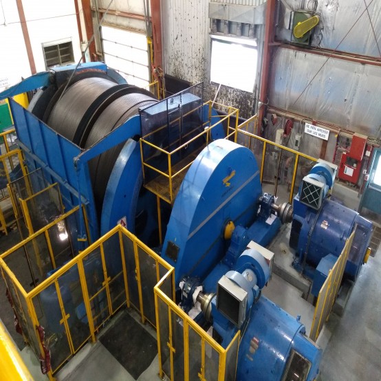 Norberg Double Drum Mine Hoist