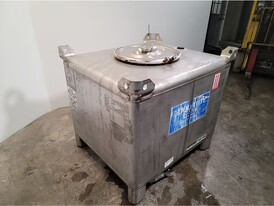 300 Gallon Stainless Steel Intermediate Bulk Container