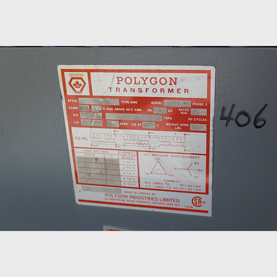 Polygon transformer supplier worldwide | Used Polygon 75 KVA ...