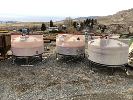 7 ft. Dia. X 53 in. High Mixing Tanks