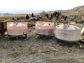 7 ft. Dia. X 53 in. High Mixing Tanks