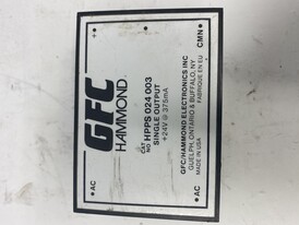 HAMMOND GFC POWER SUPPLY